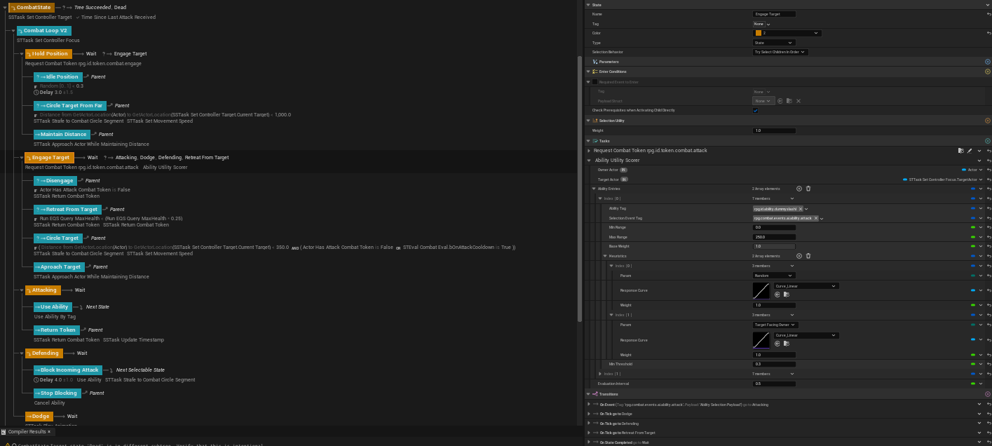 Unreal RPG Devlog Part 1 - State Tree based AI | Unreal